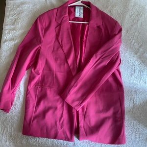 Pink blazer